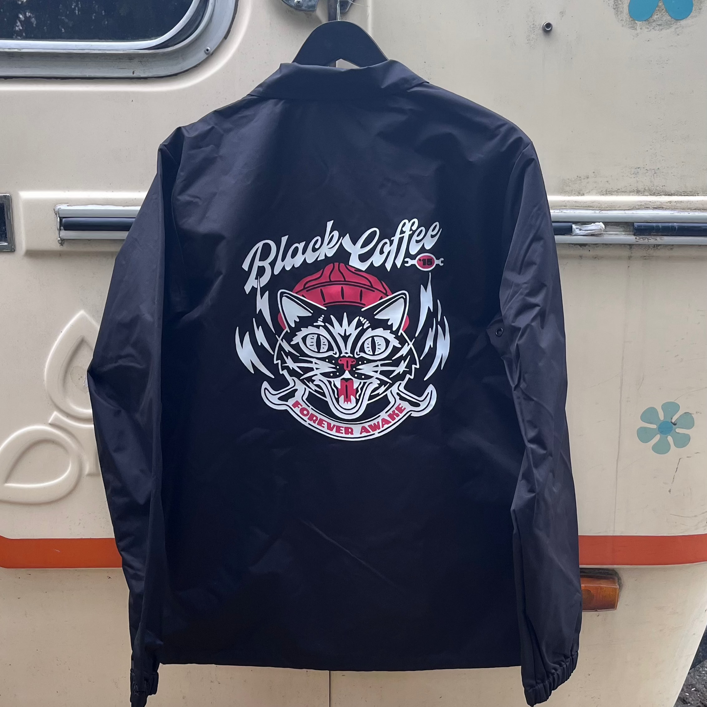 Black Buster Coaches Jacket