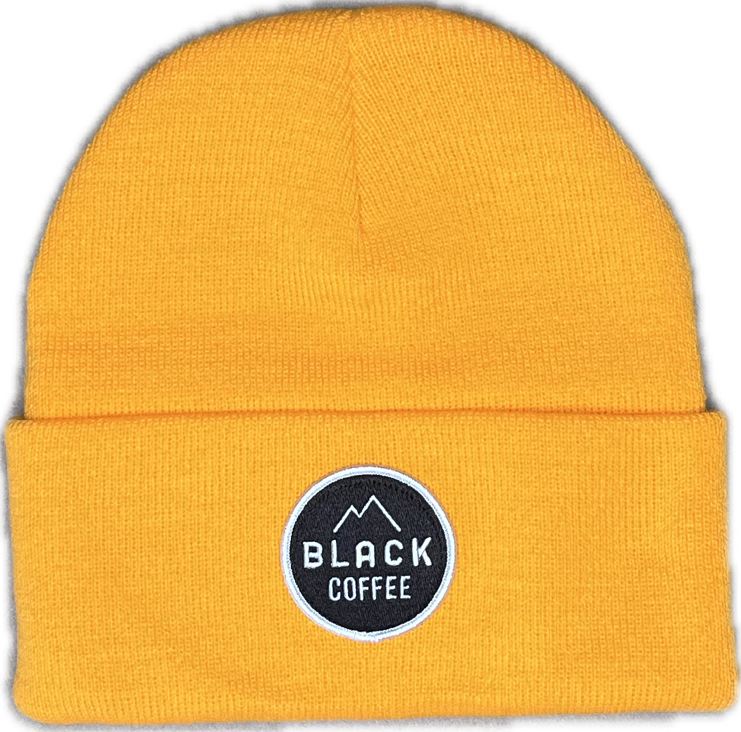 BLACK COFFEE MOUNTAIN BEANIE