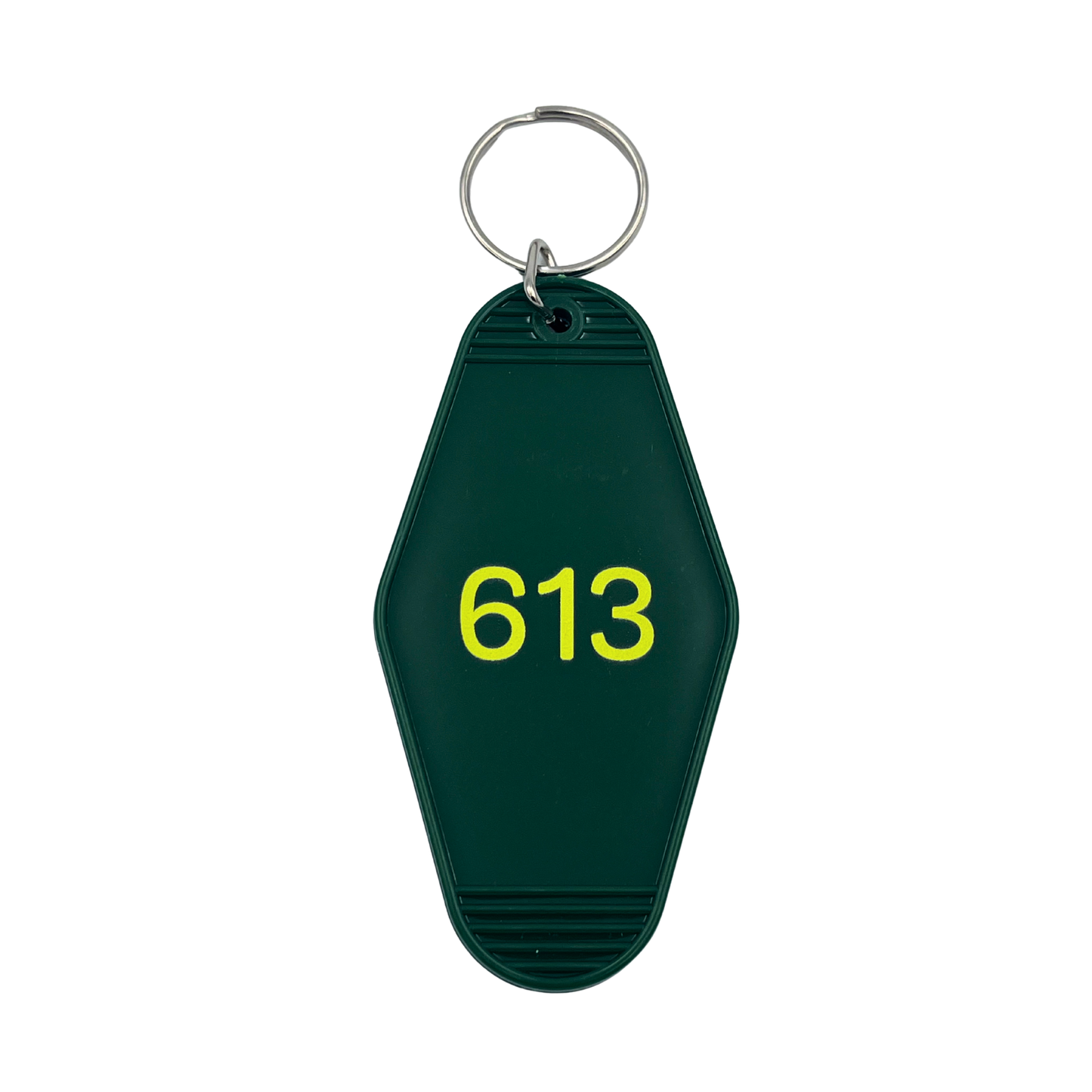 CLASSIC MOTEL KEYCHAIN - GREEN