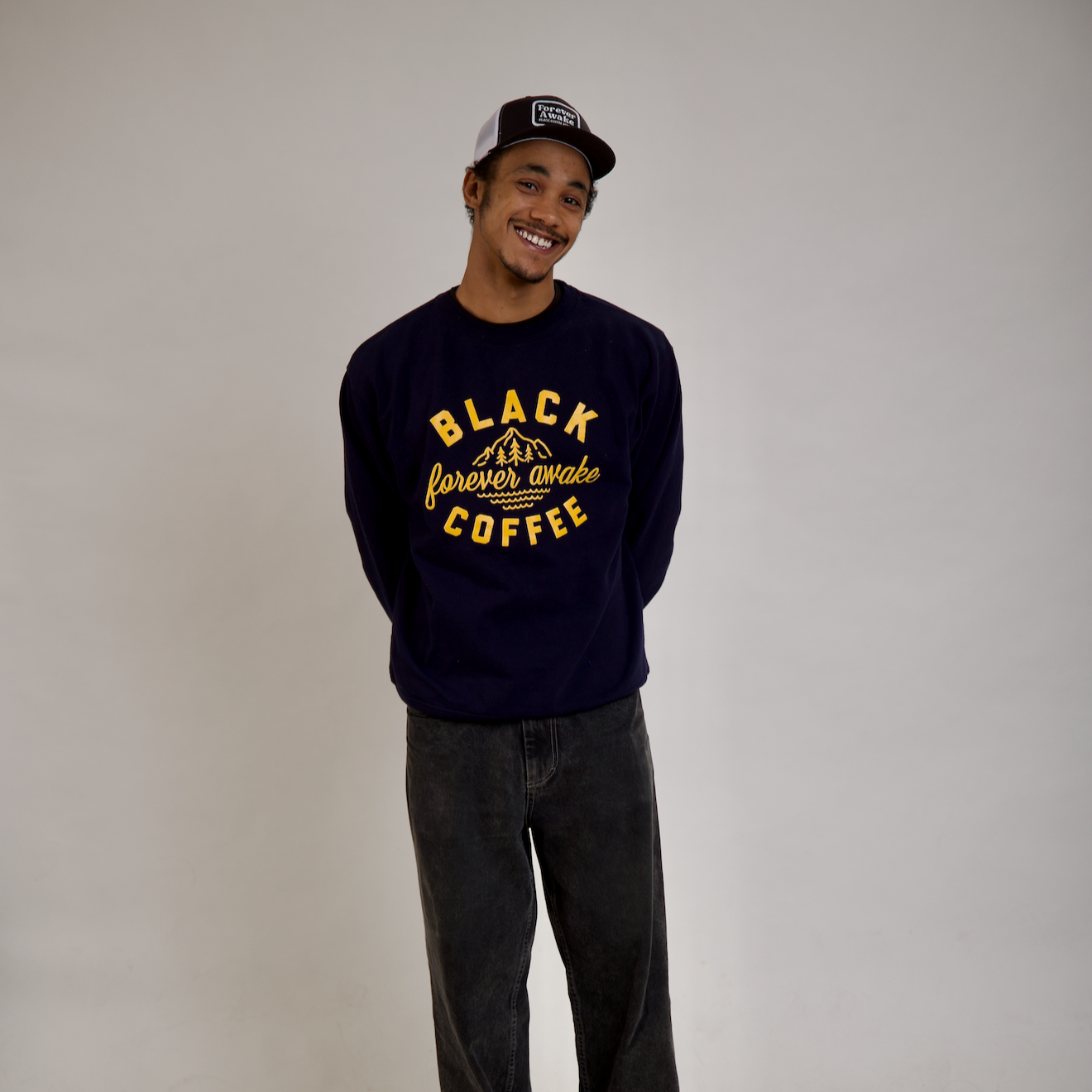 FOREVER AWAKE MIDWEIGHT CREWNECK