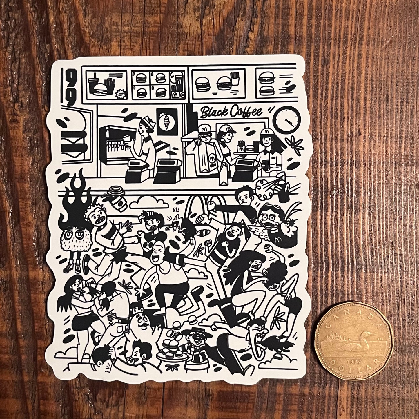 99 RIDEAU STICKER