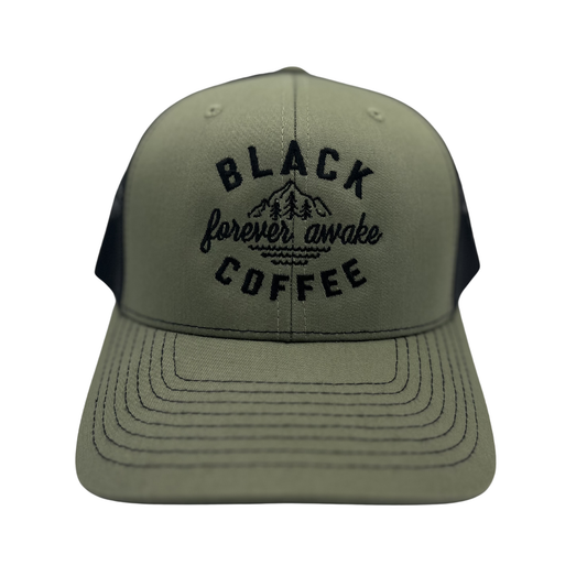 CLASSIC TRUCKER CAP - OLIVE/BLACK