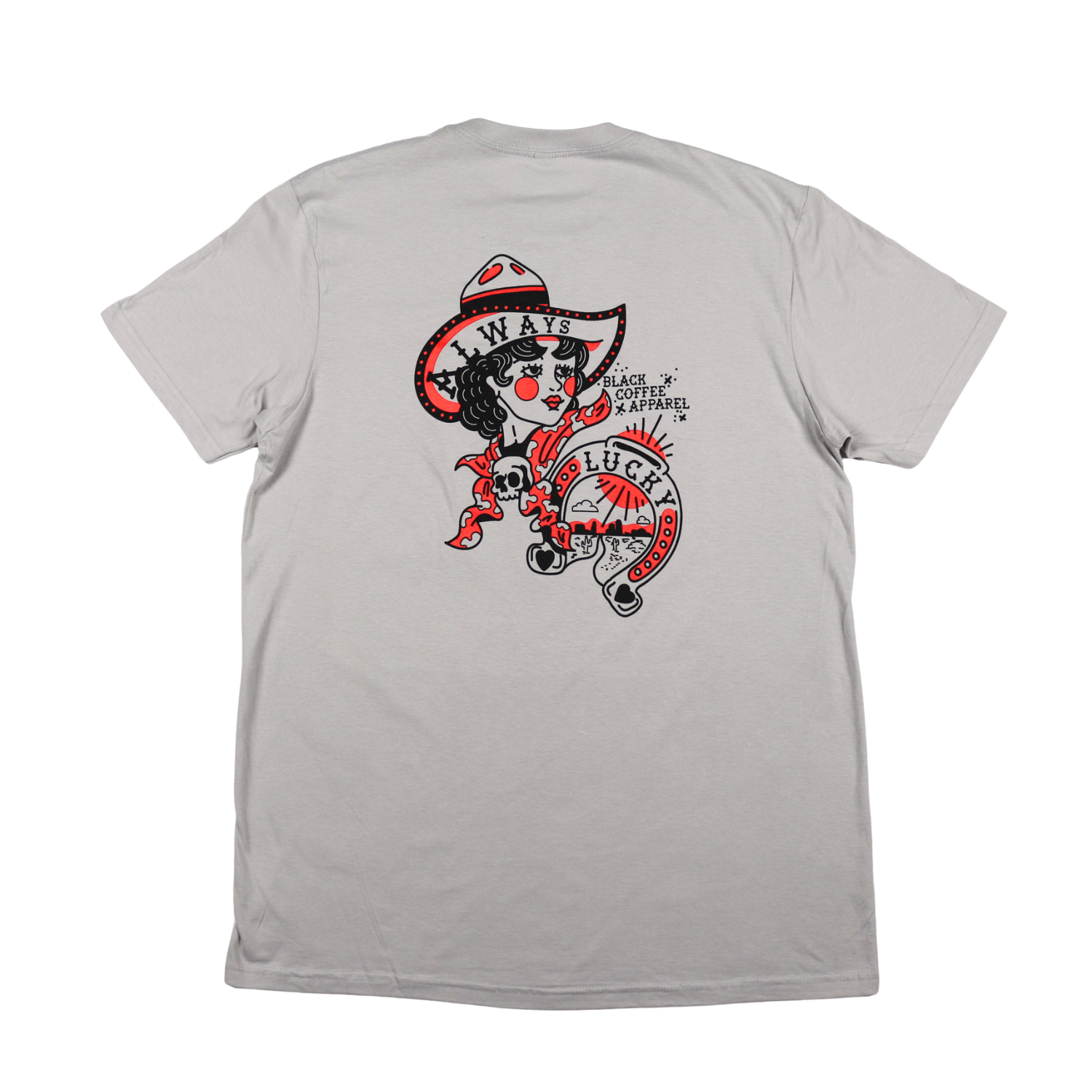Black Coffee Apparel Lucky t-shirt grey