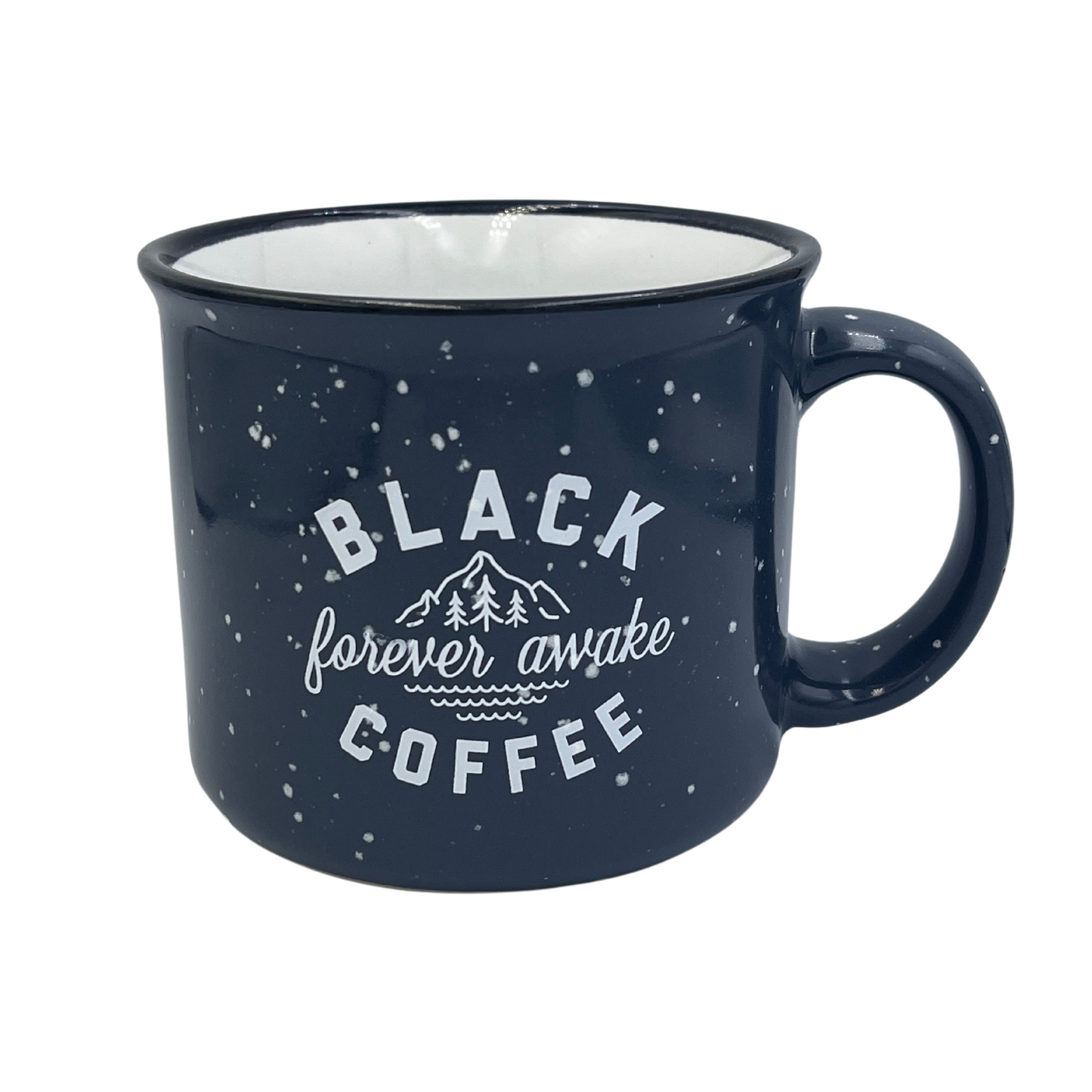 CERAMIC 'FOREVER AWAKE' CLASSIC MUG 15oz