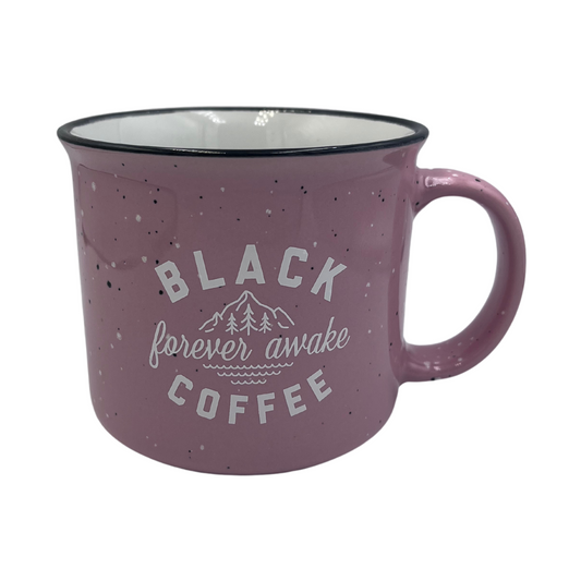 CERAMIC 'FOREVER AWAKE' CLASSIC MUG 15oz