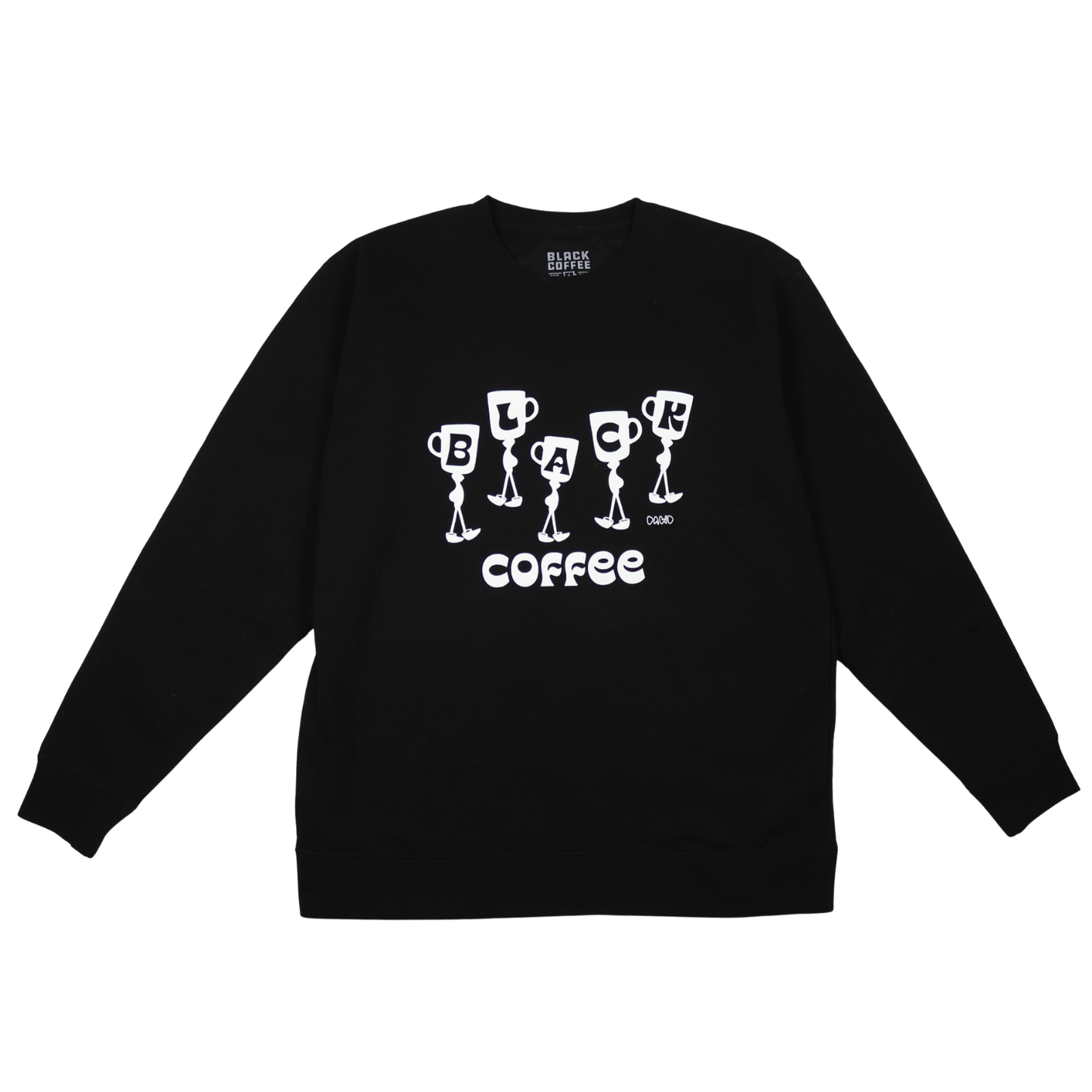 DAWD CREW - BLACK/WHITE