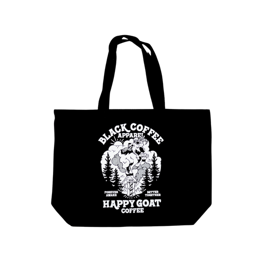 HAPPY GOAT X BLACK COFFEE TOTE
