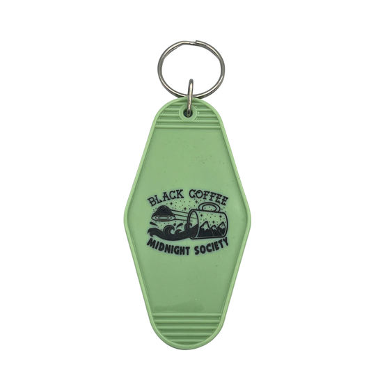MIDNIGHT SOCIETY MOTEL KEYCHAIN - GREEN OOZE