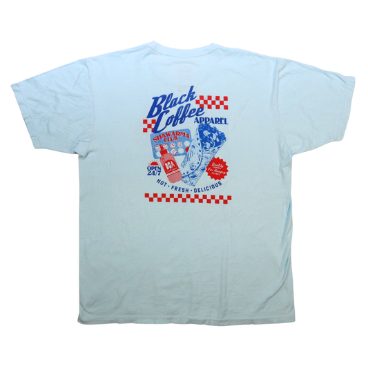 SHAWARMA TEE - POWDER BLUE