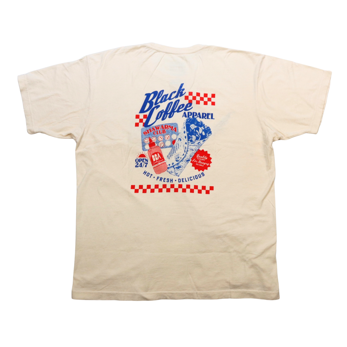 SHAWARMA TEE - CREAM